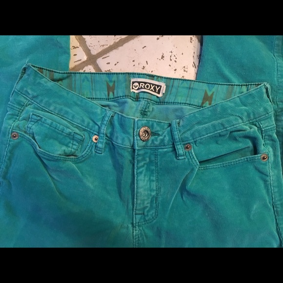 Roxy Blue Corduroy Jeans