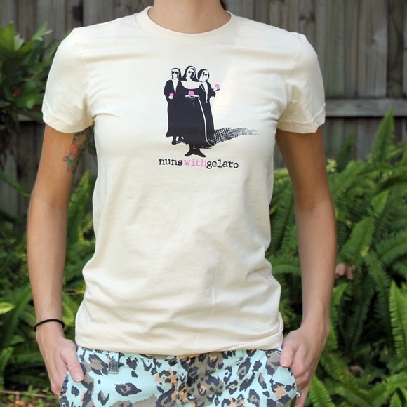 Nuns with Gelato t-shirt