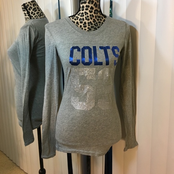NWOT VS PINK NFL COLTS long sleeve shirt - Picture 5 of 8