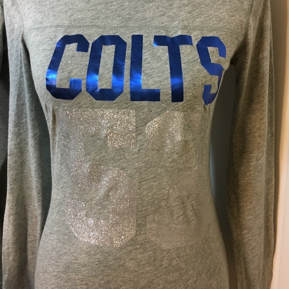 NWOT VS PINK NFL COLTS long sleeve shirt - Picture 6 of 8