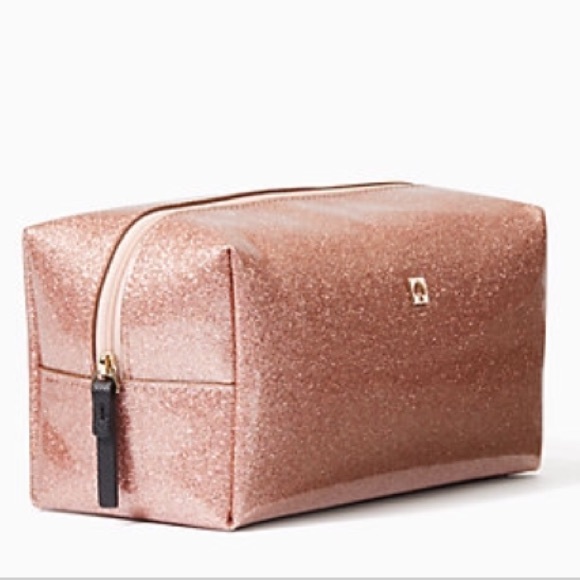 Kate Spade Mavis Street Bag Rose Gold SPARKLES NWT - Picture 3 of 4