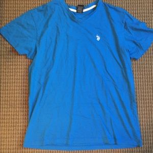Polo Ralph Lauren - Large Blue V-Neck