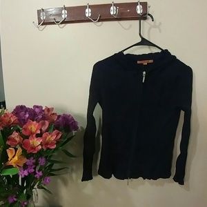 CLOSET CLOSING- Aug 31 Hooded Belldini Zip Sweater