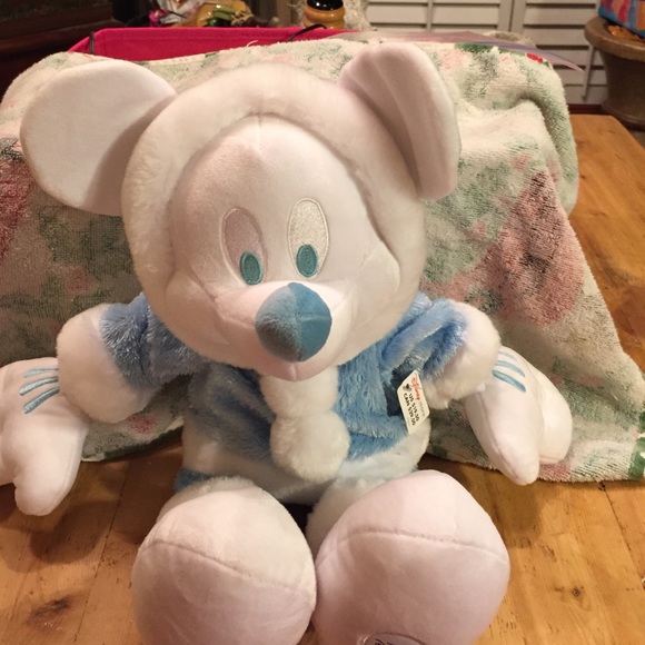 Mickey with blue jacket