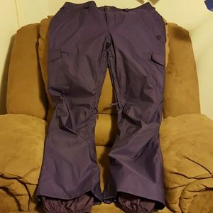 Burton Dryride purple snowboard pants