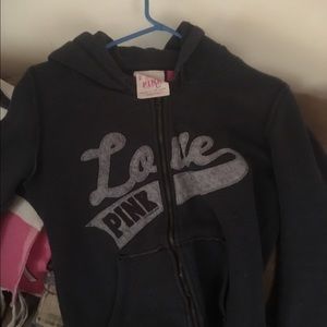 Victoria secret zip up hoodie