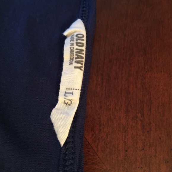 Navy Loose fit, long sleeve top. Large. - Picture 3 of 3