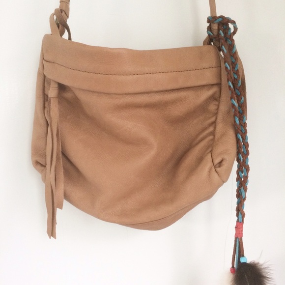 Suede & Feather Charm Necklace - Picture 4 of 4