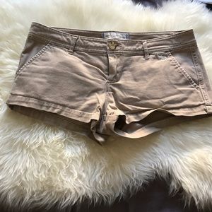 A&F Khaki Shorts Size 2