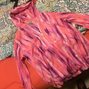 Forever 21 multicolored windbreaker M