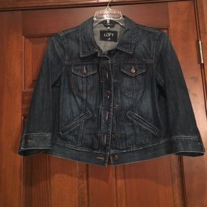 Loft denim jacket