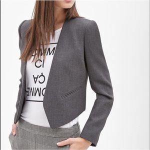 Forever 21 open front blazer