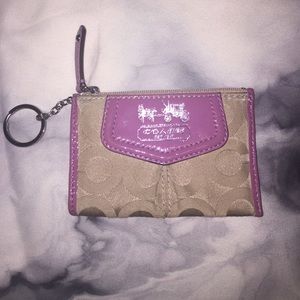 Coach change purse