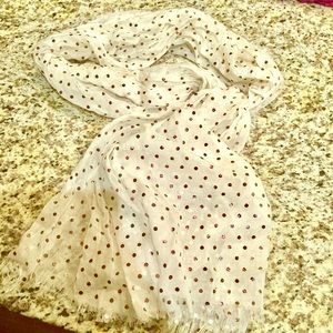 Polka Dot Scarf