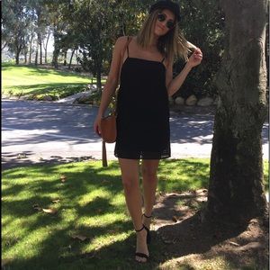 70s Black Dress