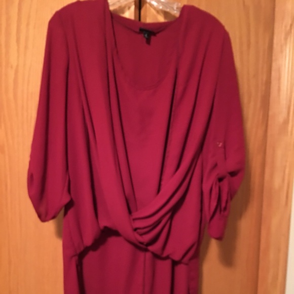 Torrid high low blouse