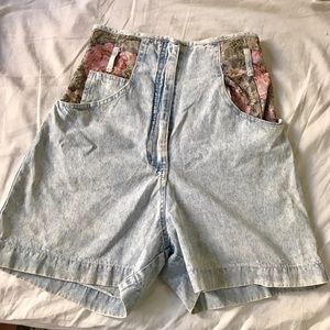 Vintage high waist shorts