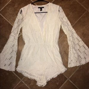 Floral Lace Romper