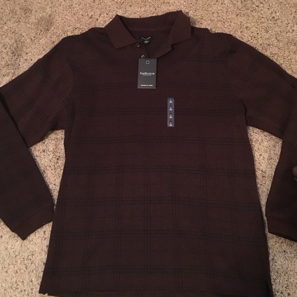 Men's business causal long sleeved shirt