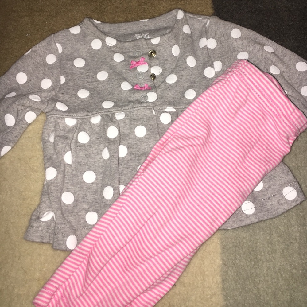 Polka Dot Top and pants