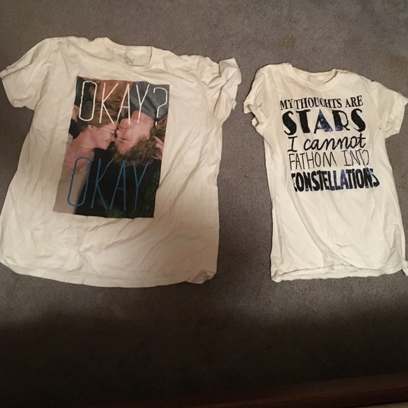The Fault In Our Stars Shirt Duo