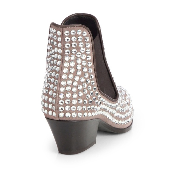 Giuseppe Zanotti Cannella Suede Ankle Boot 6.5 - Picture 2 of 4