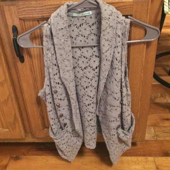 Lace vest