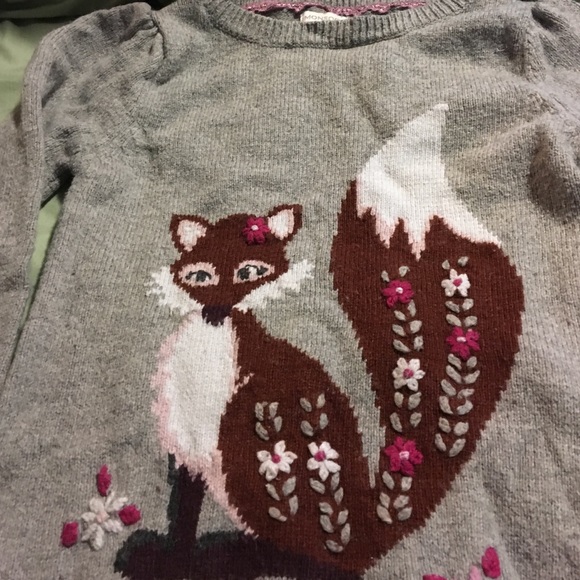 Grey fox sweater dress or tunic - Picture 1 of 4