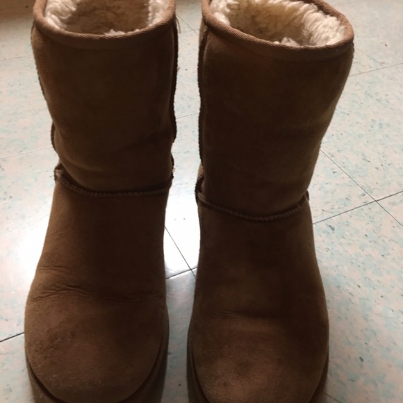 Chestnut brown Uggs