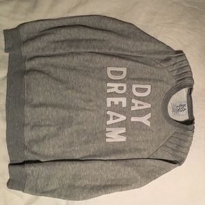 Soft gray "Day Dream" sweatshirt