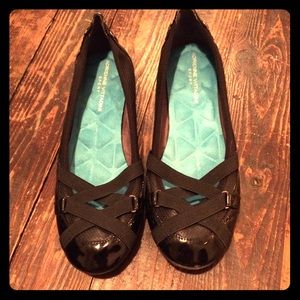 Size 9 Adrienne Vittadini Sport black flats