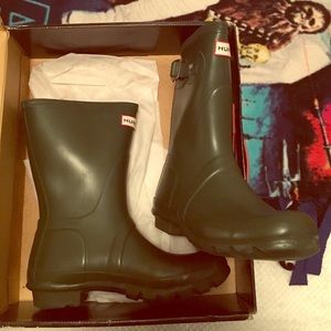 Green Hunter Rainboots
