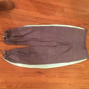 Lululemon loose fitting track style pants