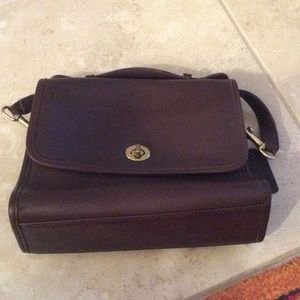 Coach all leather purse (authentic)