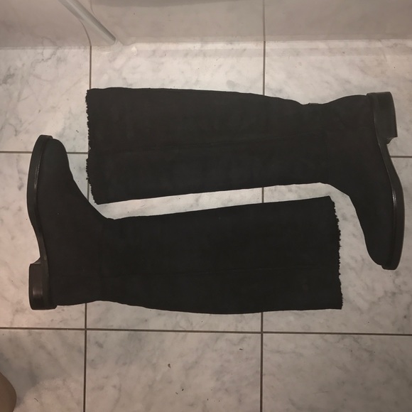 100% authentic Eliza Coach Black Boots. Like New!!