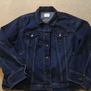 Dark Blue Jeans Jacket