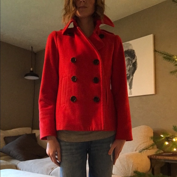 J.Crew double breasted pea coat