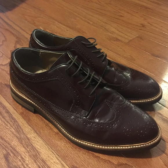 Dark brown ASOS Brogues