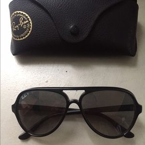 Ray Ban black Cat 5000s