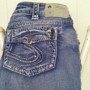 Silver Suki Flap skinny jeans