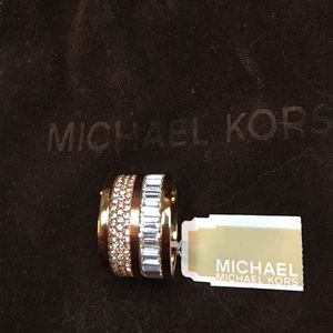 Gold Michael Kors ring