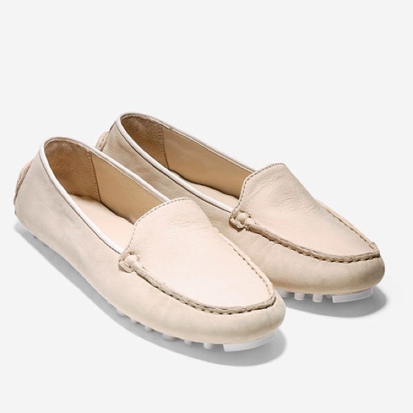 NEW Cole Haan Hannelk Driver Loafers in Sandshell