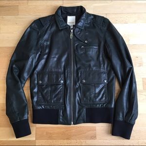 Diesel Lamb Leather Jacket
