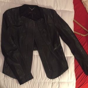 BCBGMAXAZRIA Leather Jacket