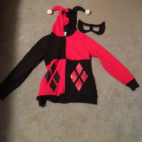 Harley Quinn Jacket With Mask
