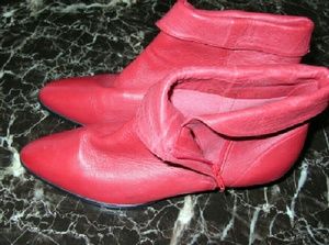 Amanda Smith Brazil leather booties 8 M