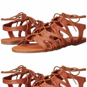 C Label Camel Sandals
