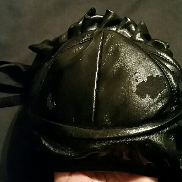 Versatile Fashions Ruffle PVC Bra Top - Picture 3 of 4