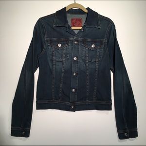 Dark Wash AG Adriano Goldschmied Jean Jacket