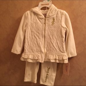 Children's Juicy Couture velour sweatsuit